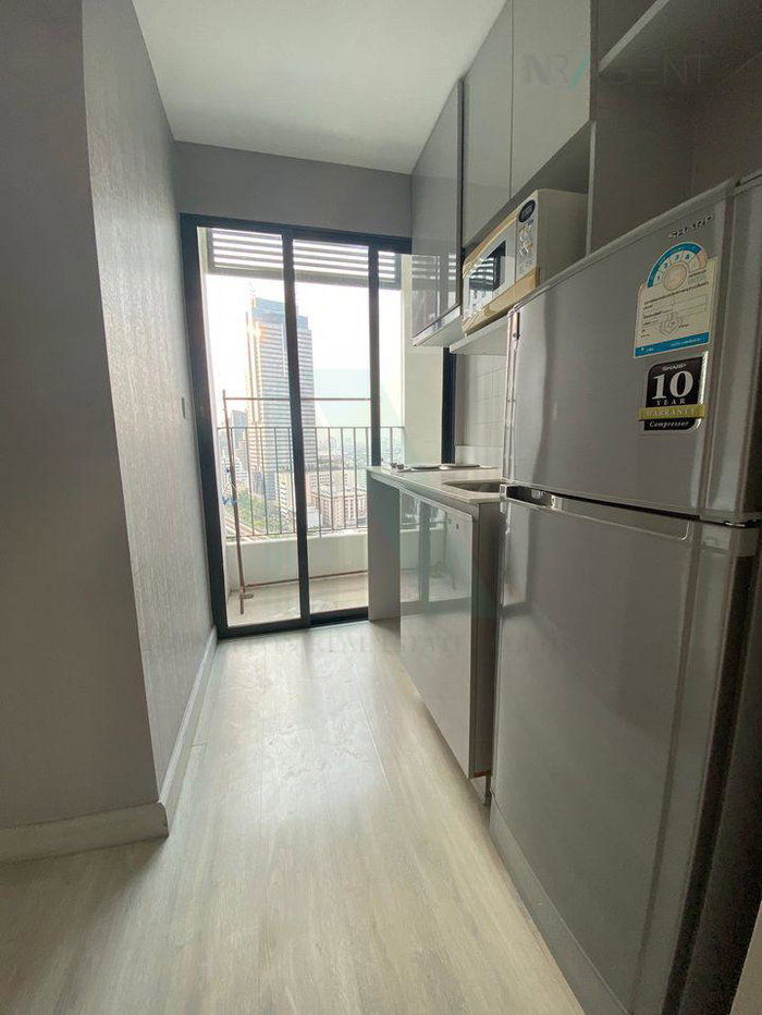รูป ให้เช่า ไอดีโอ โมบิ สาทร STUDIO ชั้น19  ใกล้ BTS กรุงธนบุรี - รูปที่ 5/8