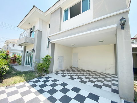 Special Discount Corner Single House Move-in Ready Near MRT Purple Line Location Kunalai Proud Baan Kluay Sai Noi