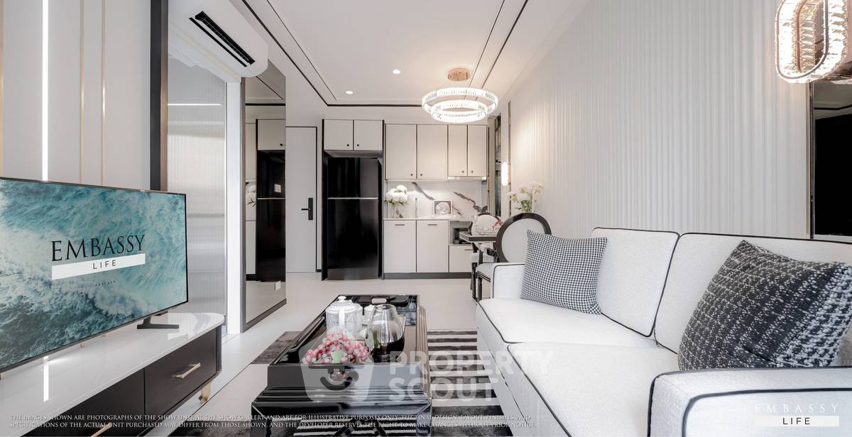 รูป คอนโด 1 ห้องนอน ขาย Embassy Life พัทยา ชั้น 9 ขนาด 35 ตร.ม. (ID 2457872) - รูปที่ 1/6