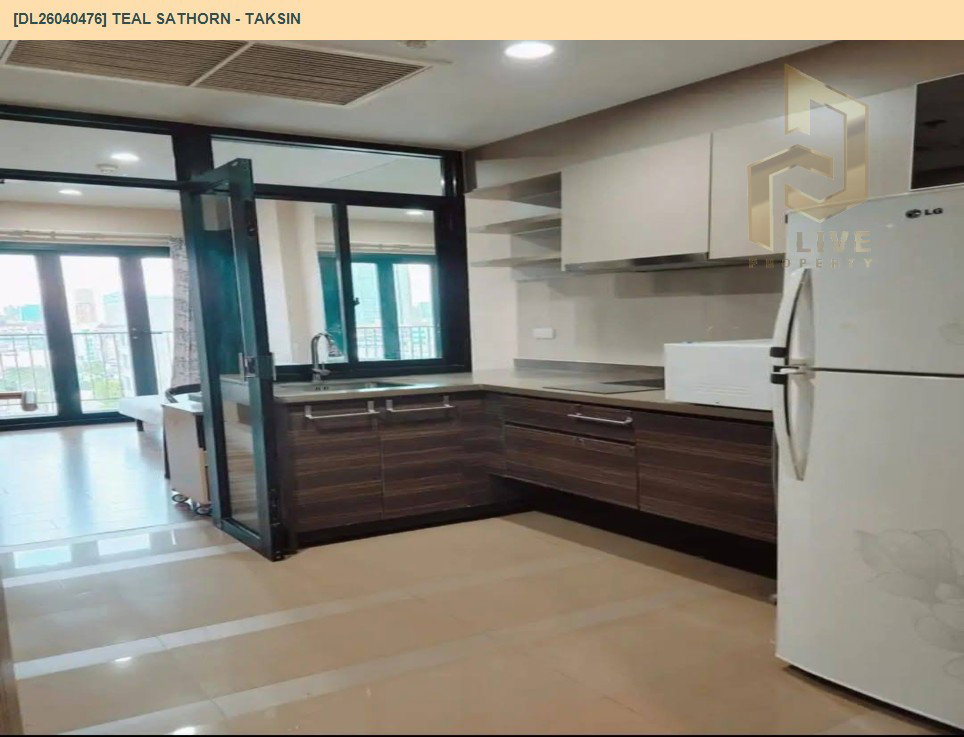 รูป DL26040476 ให้เช่าคอนโด ทีล สาทร - ตากสิน (TEAL Sathorn - Taksin) ใกล้ BTS วงเวียนใหญ่ พร้อมเข้าอยู่ โทรด่วน 0800343450 LineID @655ebbvc - รูปที่ 4/5