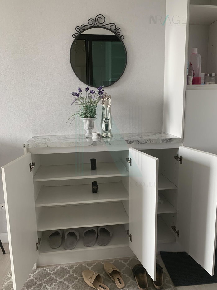 รูป 📣Nice room!📣 ให้เช่าคอนโด เดอะ นิช ไพรด์ ทองหล่อ-เพชรบุรี อาคาร 1 ชั้น 28 1 ห้องนอน ขนาด 34.00 ตรม ใกล้ โรงพยาบาลกรุงเทพ - รูปที่ 6/8