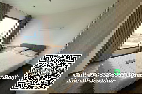 ✨ Condo for Rent – The Base Park West Sukhumvit 77 near BTS On Nut | 2 Bedrooms | Pool View | 24,000 THB/month ✨