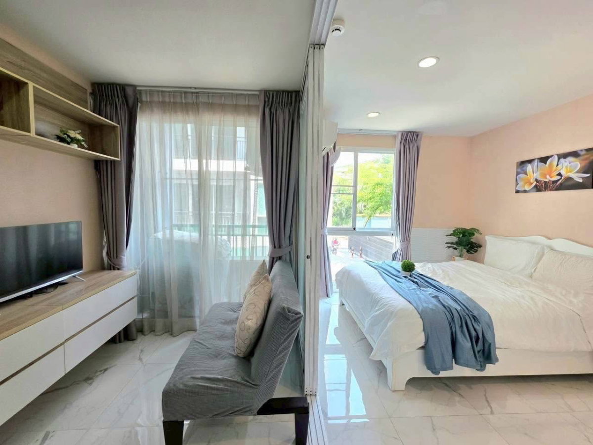 รูป ให้เช่า D5 Condo นวลจันทร์ 56 🏡 พร้อมอยู่ ราคาต่อรองได้‼️#ตอบแชทไว 🔥🔥 รหัส M2085 - รูปที่ 3/8