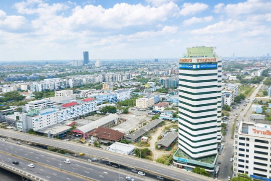 รูป เซ็นทรัล บางนา 10 ม. ให้เช่า บนชั้นที่ 16-19 วิวเมืองสวย 186 ตร.ม.อาคารเซ็นทรัล ซิตี้ ทาวเวอร์ บางนา บิ๊กซี บางนา 200 ม. - รูปที่ 3/8