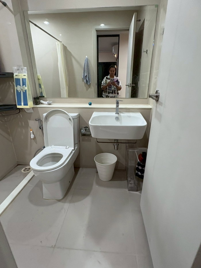 รูป พร้อมอยู่ Free Wi-Fi 2 Bedroom 0 เมตร BTS เอราวัณ วิวโล่ง 📢 Line id : @085pucam 🎯 YKP Rental Condo - รูปที่ 4/7