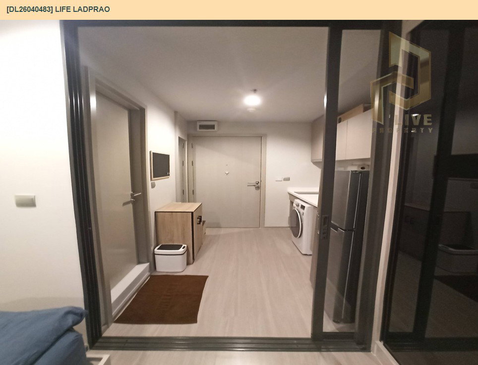 รูป DL26040483 ให้เช่าคอนโด ไลฟ์ ลาดพร้าว (Life Ladprao) ใกล้ BTS ห้าแยกลาดพร้าว พร้อมเข้าอยู่ โทรด่วน 0656259498 LineID @257sxzzu - รูปที่ 5/7