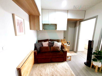 คอนโดให้เช่า : ให้เช่าคอนโด เดอะ พาร์คแลนด์ จรัญ-ปิ่นเกล้า อาคาร C ชั้น 6 1 ห้องนอน ขนาด 30.00 ตรม ใกล้ Tesco Lotus ปิ่นเกล้า