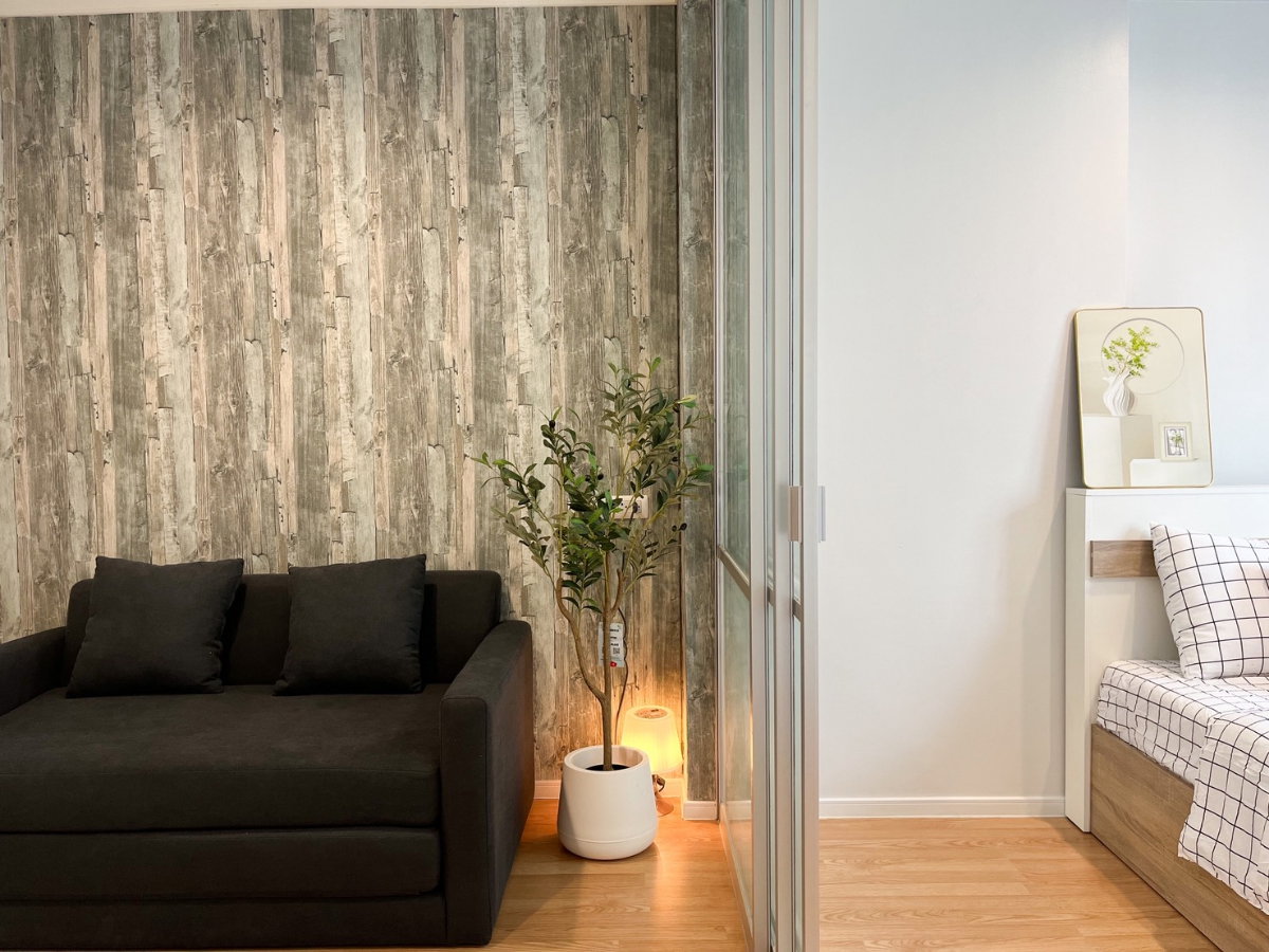 รูป ให้เช่าคอนโด ลุมพินี เมกะซิตี้ บางนา วิวสวย ขนาด 26 ตรม. ชั้น 25 ตึก C - รูปที่ 2/10