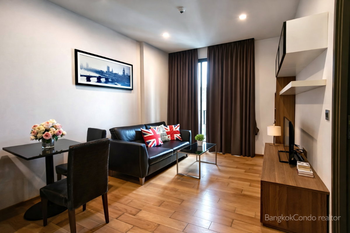 รูป 🍀🍀 Cozy room🍀 ให้เช่า📌 คีนน์ บาย แสนสิริ(Line: @rent2022)BTS ทองหล่อ พร้อมเข้าอยู่ 🔖A11143 - รูปที่ 3/12