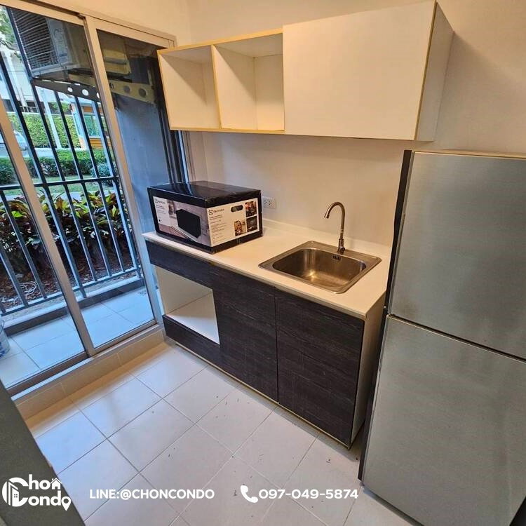 รูป DCondo ดีคอนโด ชั้น1 ตึกA  ------------วิวสวน------------Tel 097-049-5874 (Line: @choncondo มี@ด้วย) - รูปที่ 3/15
