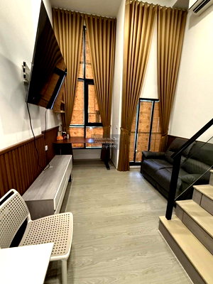 คอนโดให้เช่า : เช่าคอนโด  ออริจิ้น ปลั๊ก แอนด์ เพลย์ รามคำแหง ทริปเปิ้ล สเตชั่น ดูเพล็กซ์ หัวหมาก เขต บางกะปิ กรุงเทพ CX-121477 ✅ ทักไลน์ @connexproperty ตอบทันที ทีมงานมืออาชีพ ✅