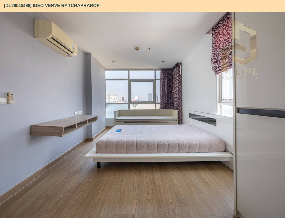 รูป DL26040466 ขายคอนโด ไอดีโอ เวิร์ฟ ราชปรารภ (IDEO Verve Ratchaprarop) ใกล้ ARL ราชปรารถ พร้อมเข้าอยู่ โทรด่วน 0653619502 LineID @897iyzll - รูปที่ 3/15
