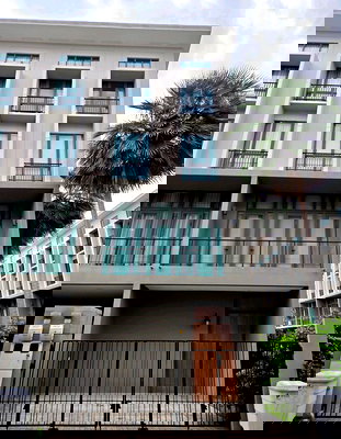 เช่าทาวน์โฮม ม.เกษตรศาสตร์ : ✨ให้เช่า TownHouse พาทิโอ รัชโยธิน  ✨LineID: @Propvel (มี@ ข้างหน้า)✨