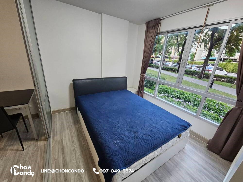 รูป DCondo ดีคอนโด ชั้น1 ตึกA  ------------วิวสวน------------Tel 097-049-5874 (Line: @choncondo มี@ด้วย) - รูปที่ 6/15