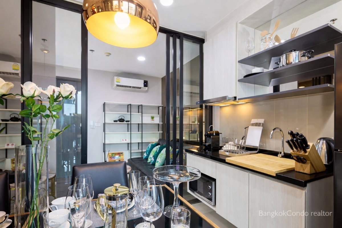 รูป 🍀🍀 Prime condo location 🚆ให้เช่า📌 เดอะ เบส พาร์ค อีส สุขุมวิท 77(Line:@rent2022)BTS อ่อนนุช ✨พร้อมเข้าอยู่✨ A05852 - รูปที่ 5/17