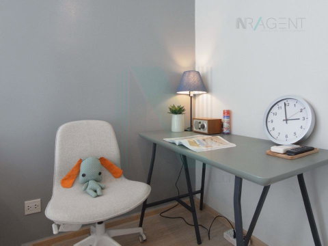 🎊 For Rent Condo NOBLE REVOLVE RATCHADA Building 1, Floor 19,Studio, Room size 25.00 sqm