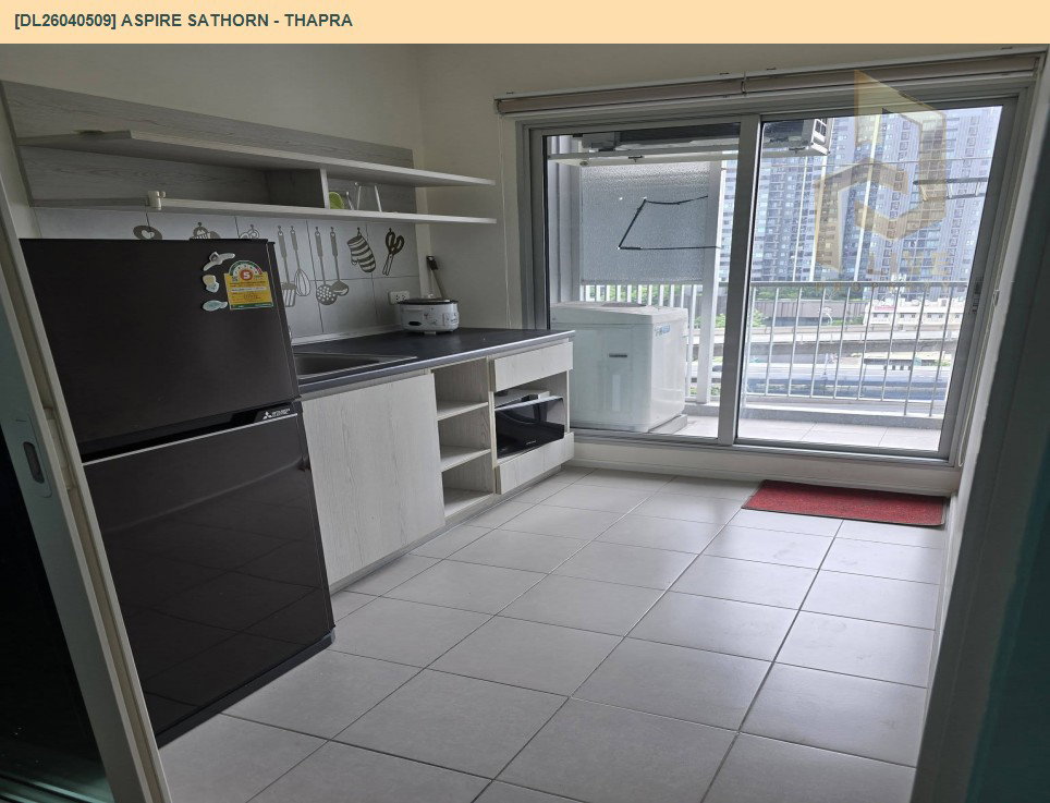 รูป DL26040509 ขายคอนโด แอสปาย สาทร - ท่าพระ (Aspire Sathorn - Thapra) ใกล้ BTS ตลาดพลู พร้อมเข้าอยู่ โทรด่วน 0653619502 LineID @897iyzll - รูปที่ 5/6