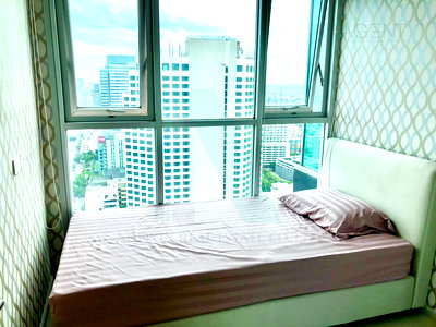 Condos for rent Chan Hun Bumpen School : 🎉 For rent, Life Ratchadapisek, 2 bedrooms, 32nd floor, Building A, near MRT Huai Khwang.