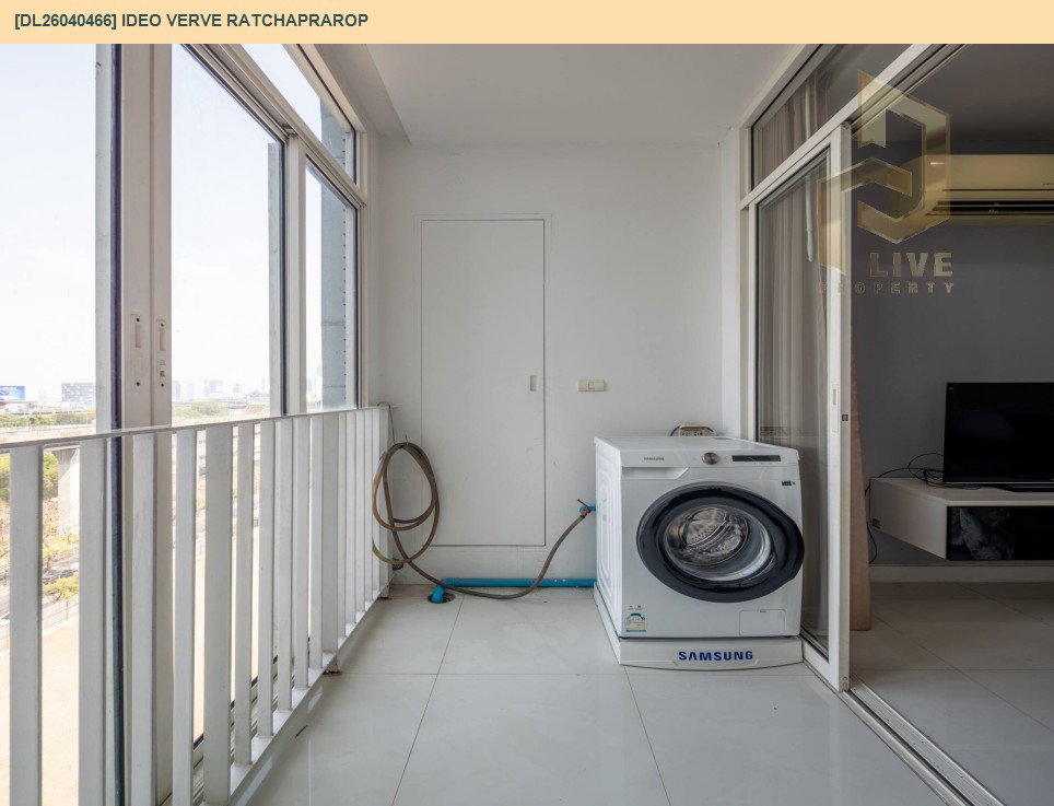 รูป DL26040466 ขายคอนโด ไอดีโอ เวิร์ฟ ราชปรารภ (IDEO Verve Ratchaprarop) ใกล้ ARL ราชปรารถ พร้อมเข้าอยู่ โทรด่วน 0653619502 LineID @897iyzll - รูปที่ 11/15