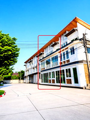 เช่าทาวน์โฮม ม.สวนดุสิต : กฟผ พระราม7 Home Office 3ชั้น 250ตร.ม. จรัญสนิทวงศ์ โฮมออฟฟิศ 5นอน บางกรวย เซนทรัลปิ่นเกล้า 2.62 กม. 4น้ำ 22ตร.ว.