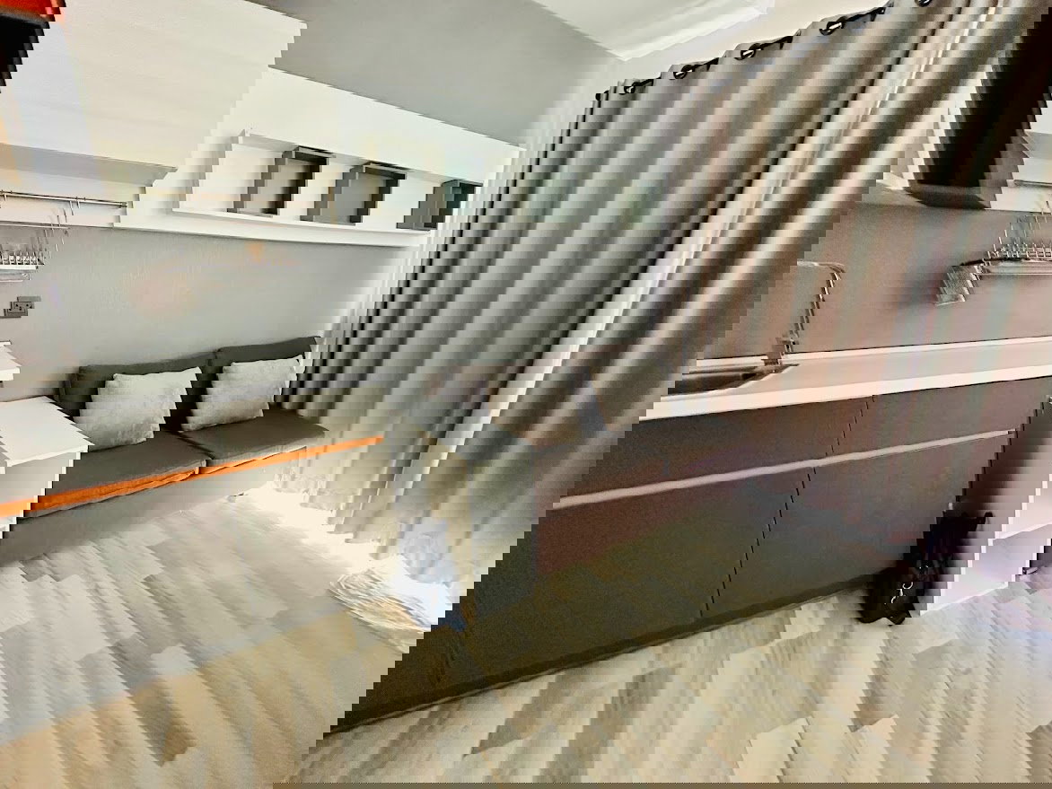 รูป ให้เช่า Ease 1 พระราม 2 ✨ วิวสวนสวย ส่วนตัวสุดๆ | เฟอร์+เครื่องใช้ไฟฟ้าครบ  เพียง 7,000.- - รูปที่ 2/7