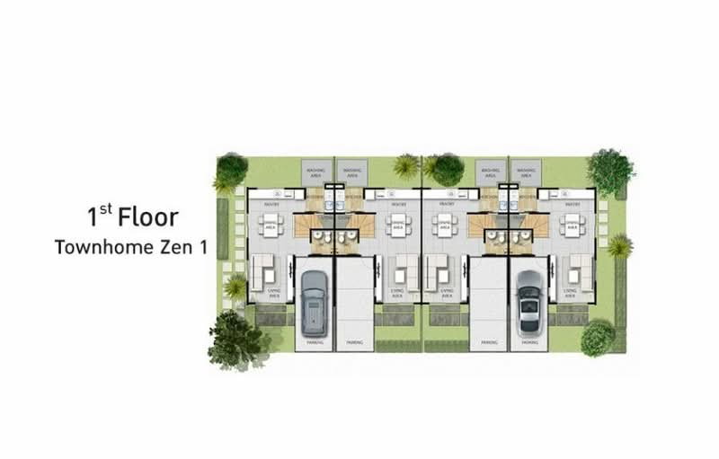 รูป 🏡ขายด่วน! ขายทาวน์โฮม โมดิ วิลล่า ชัยพฤกษ์ แปลงสวยหน้าบ้านติดสวน หันหน้าทิศเหนือร่มรื่น แถมเฟอร์ฯ พร้อมอยู่ - รูปที่ 6/7