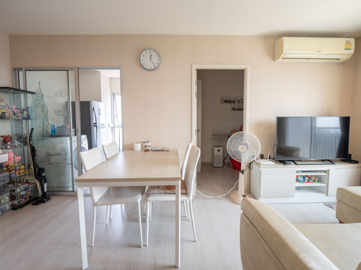 รูป ขายห้องคอนโดราคาดีที่สุด ห้องมุม ชั้นสูงมาก ชั้น 23 ขนาด 45.6 ตรม. แบบ 2 ห้อนนอน คอนโด (แอสปาย สาทร-ตากสิน ทิมเบอร์ โซน - รูปที่ 8/49