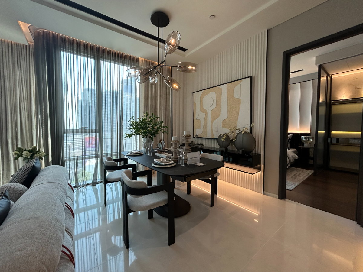 รูป  The Bangkok Thonglor  2ห้องนอน 2ห้องน้ำแต่งครบ ราคาโครงการ เริ่มต้น 22 ลบ. - รูปที่ 4/15