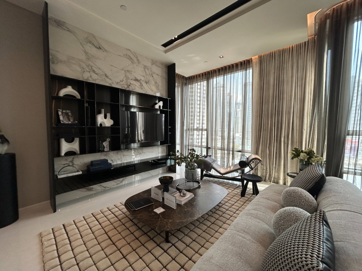 รูป  The Bangkok Thonglor  2ห้องนอน 2ห้องน้ำแต่งครบ ราคาโครงการ เริ่มต้น 22 ลบ. - รูปที่ 5/15
