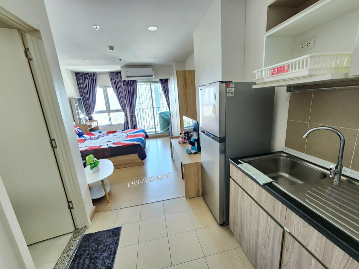 รูป 🌿🌿🌿 ให้เช่าคอนโด Supalai Veranda สุขุมวิท 117 (( 30 ตรม / 9500 ต่อเดือน / ห้องและวิวสวยมาก )) ติด BTS ปู่เจ้า - รูปที่ 9/16