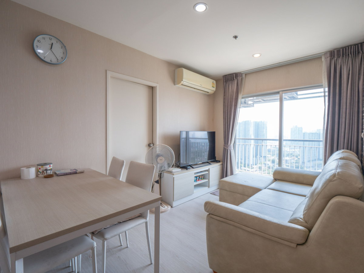 รูป ขายห้องคอนโดราคาดีที่สุด ห้องมุม ชั้นสูงมาก ชั้น 23 ขนาด 45.6 ตรม. แบบ 2 ห้อนนอน คอนโด (แอสปาย สาทร-ตากสิน ทิมเบอร์ โซน - รูปที่ 17/49
