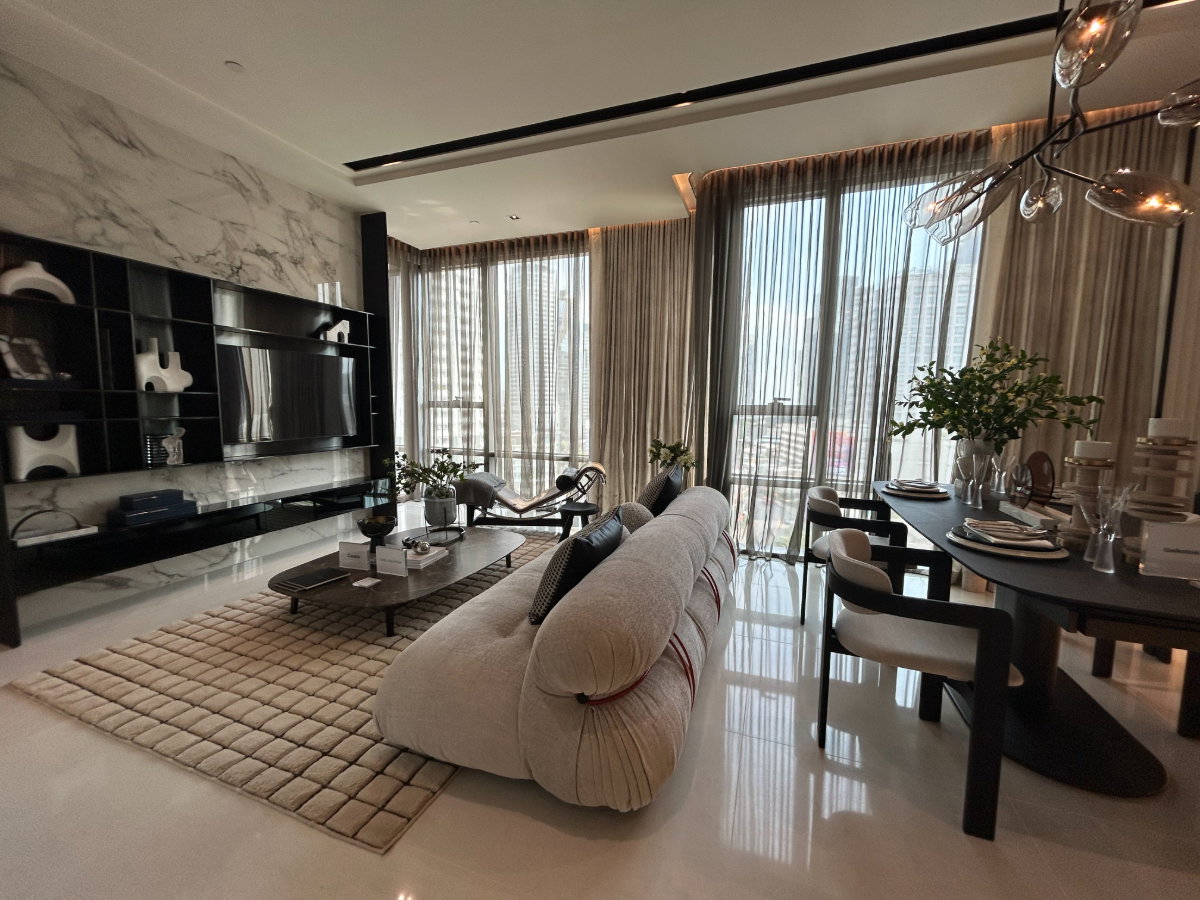 รูป  The Bangkok Thonglor  2ห้องนอน 2ห้องน้ำแต่งครบ ราคาโครงการ เริ่มต้น 22 ลบ. - รูปที่ 13/15