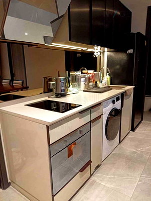 คอนโดให้เช่า : 📌 ให้เช่าคอนโด เดอะ รีเซิร์ฟ สุขุมวิท 61 อาคาร B ชั้น 1 1 ห้องนอน ขนาด 48 ตรม ใกล้ Parklane Ekamai