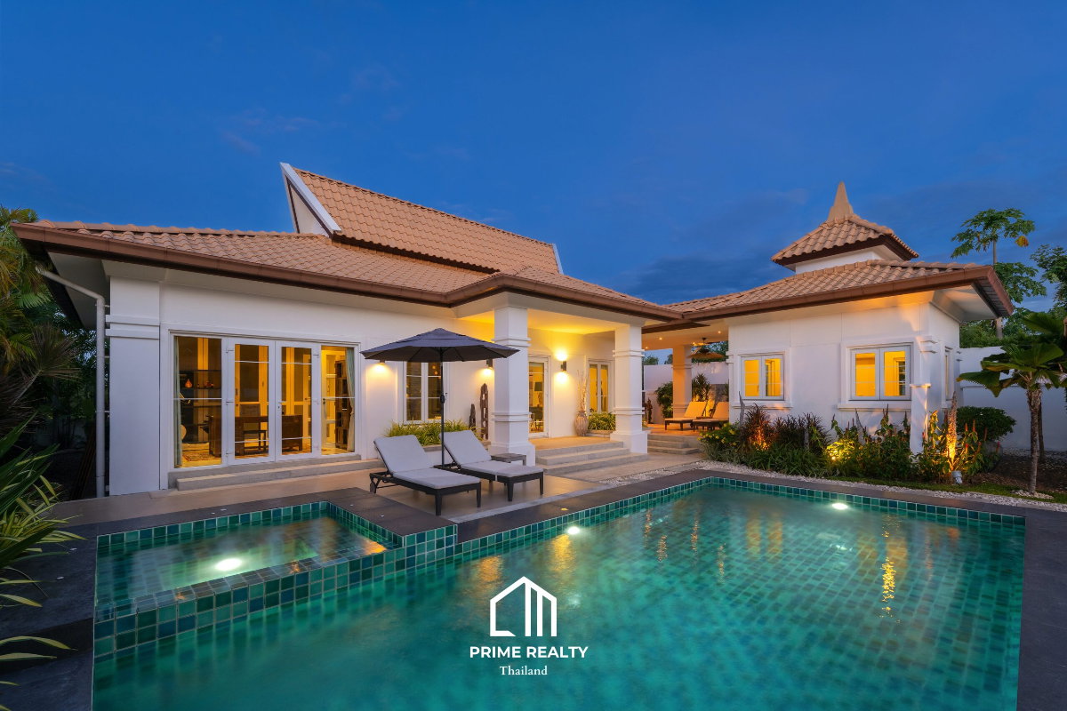 รูป บ้าน 2 ห้องนอน 2 ห้องน้ำ พร้อมสระว่ายน้ำ – ราคา 11.9 ล้าน THB - รูปที่ 1/30