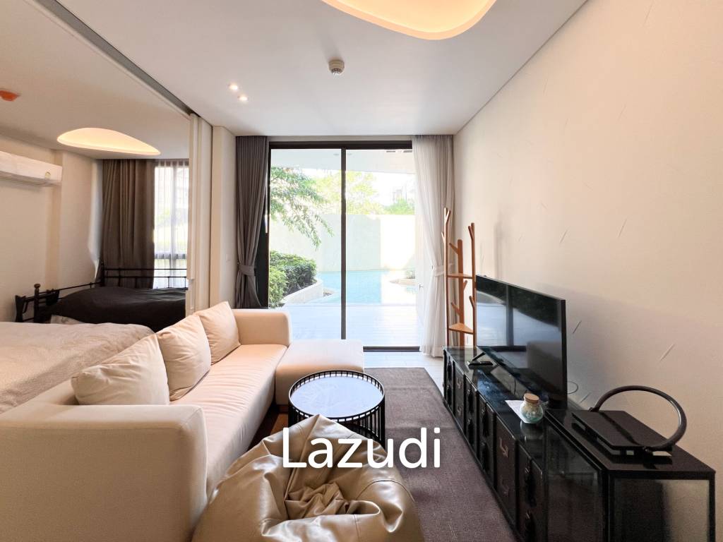 รูป คอนโดใหม่ 44.68 ตร.ม. ชั้น1 พร้อมเฟอร์ครบ หัวหิน - รูปที่ 1/36