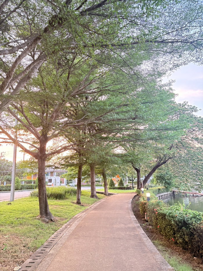 รูป ให้เช่าบ้านเดี่ยว 2 ชั้น เพอร์เฟคเพลสรังสิต 58 ตรว. 3 นอน 3 น้ำ 175 ตรม. บ้านหรูบรรยากาศรีสอร์ทพร้อมทะเลสาบ100 ไร่ บิวท์อินทั้งหลัง ติดทางด่วนบางพูน - รูปที่ 8/9