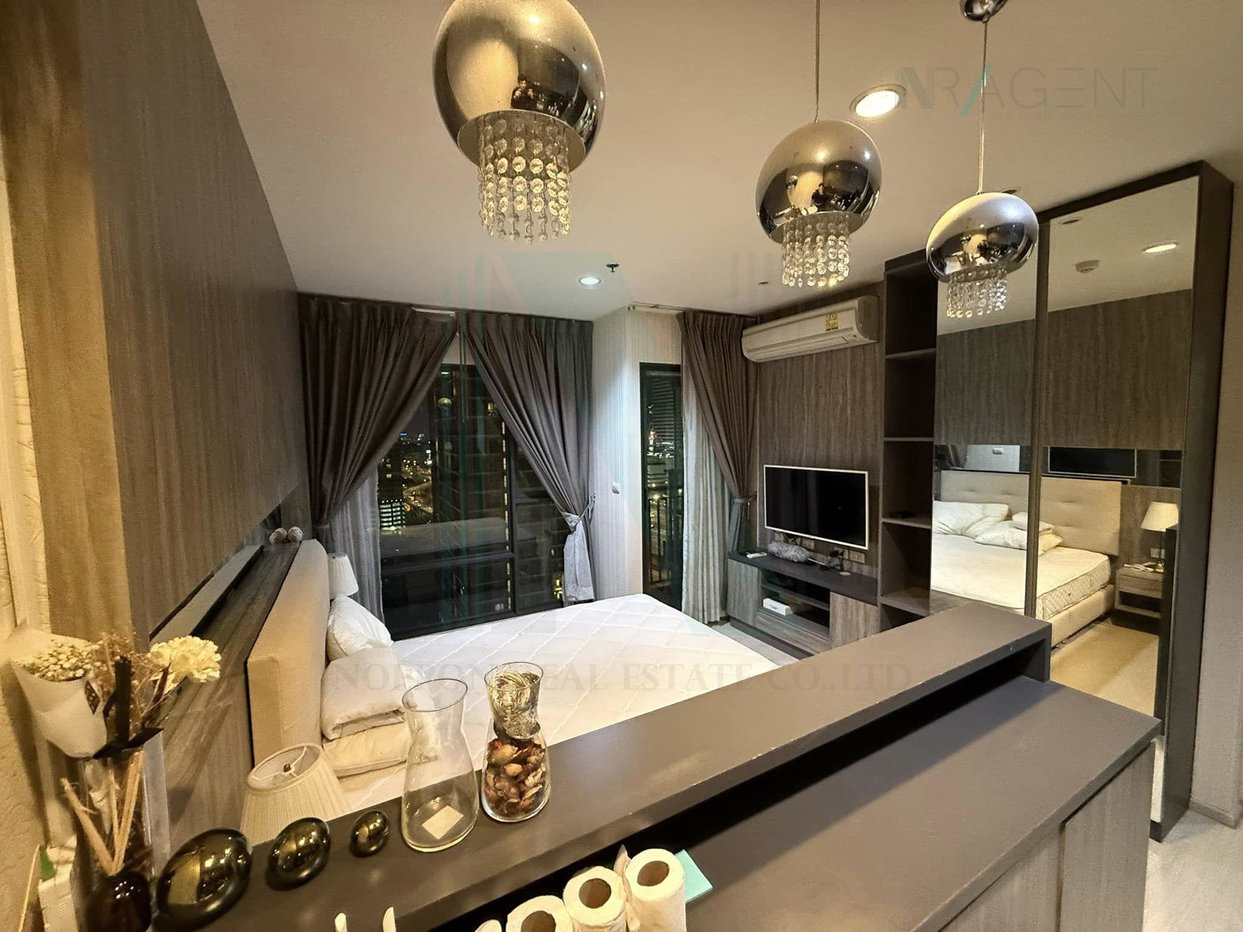 picture For Rent Condo RHYTHM ASOKE Building 1, Floor 20,Studio, Room size 23 sqm - 7/8