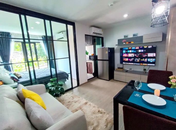 Rye Condo สุขุมวิท 101/1 ห้องพร้อมอยู่ ใกล้ BTS ปุณณวิถี เพียง 11,500 บาท/เดือน มี Shuttle Bus + เครื่องซักผ้า
