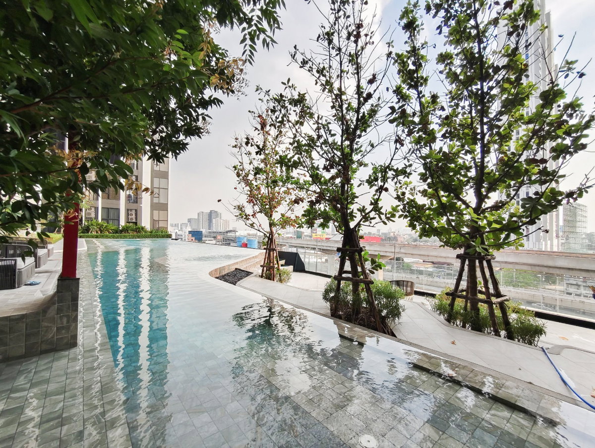 รูป ด่วน! ห้องมุมมือหนึ่ง คอนโด ออริจิ้น ปลั๊ก & เพลย์ นนทบุรี สเตชั่น 1นอน1น้ำ ห้อง 2 ชั้น เพียง 3.49 ล้านเท่านั้น - รูปที่ 30/45