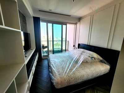 คอนโดให้เช่า : 📌 ให้เช่าคอนโด เดอะ ริเวอร์ อาคาร A ชั้น 43 2 ห้องนอน ขนาด 100 ตรม ใกล้ เสนาเฟส