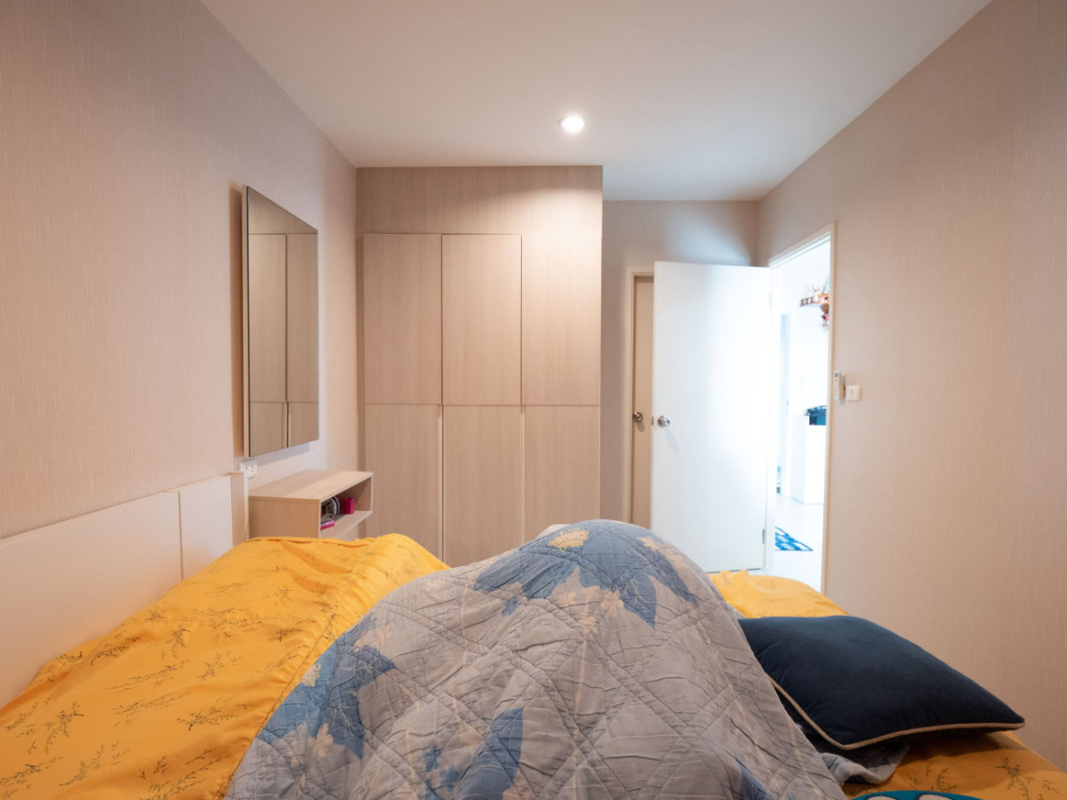 รูป ขายห้องคอนโดราคาดีที่สุด ห้องมุม ชั้นสูงมาก ชั้น 23 ขนาด 45.6 ตรม. แบบ 2 ห้อนนอน คอนโด (แอสปาย สาทร-ตากสิน ทิมเบอร์ โซน - รูปที่ 39/49