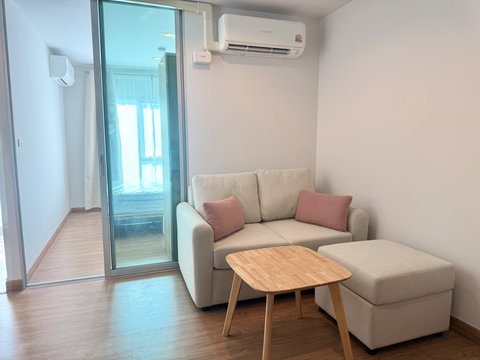 ให้เช่า‼️คอนโด The connexion 2 ห้องขนาด 28 ตร.ม. 1 นอน 1 น้ำ ชั้น 6 ‼️ ห้องใหม่ไม่เคยมีผู้เช่า 🍀 เดินทางใกล้รถไฟฟ้า 🍀เฟอร์นิเจอร์ครบพร้อมเข้าอยู่‼️