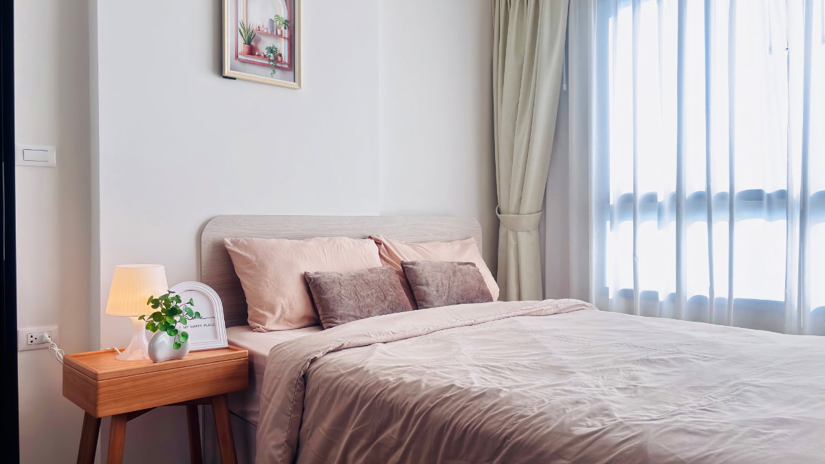 รูป ดีคอนโด รีฟ ภูเก็ต กะทู้ ห้องหน้ากว้างอยู่สบายไม่อึดอัด - รูปที่ 5/40