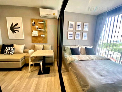 Condos for rent Imperial World Samrong : 🎉 For Rent Condo IDEO MOBI SUKHUMVIT EASTPOINT Building B, Floor 28,1 bed room, Room size 27.00 sqm