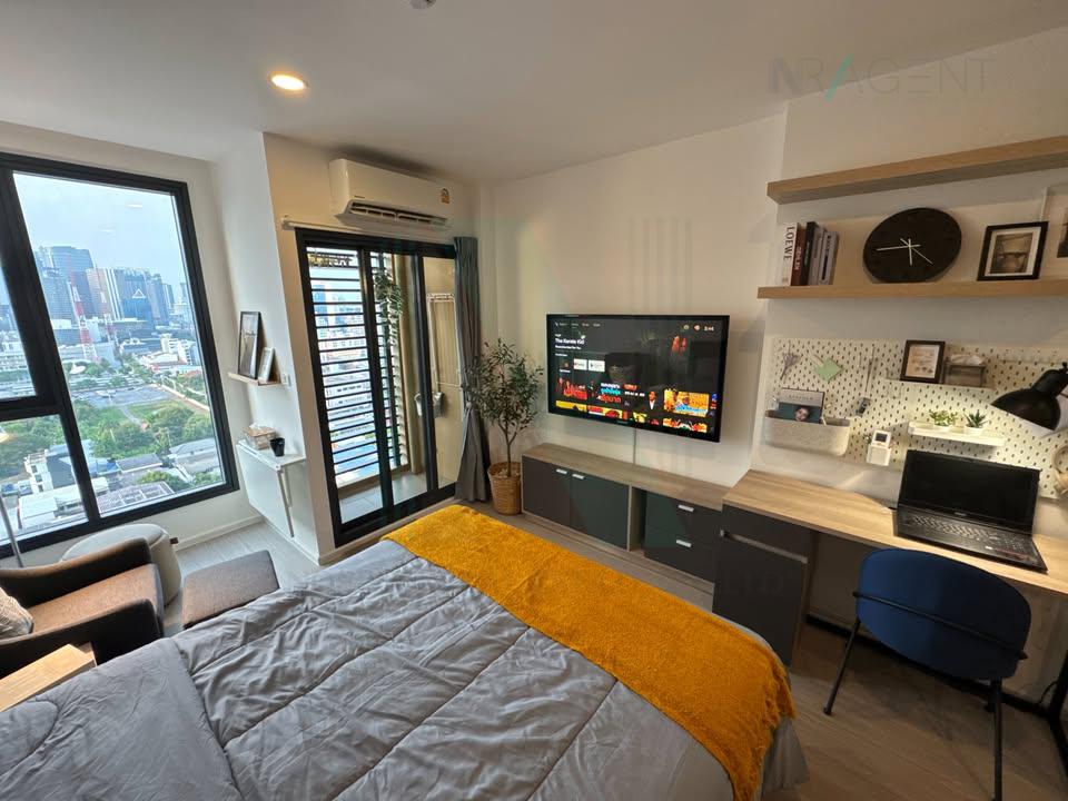 รูป 🎉 ให้เช่าคอนโด เดนิม จตุจักร อาคาร B ชั้น 17 สตูดิโอ ขนาด 23 ตรม ใกล้ ขนส่ง จตุจักร - รูปที่ 5/8