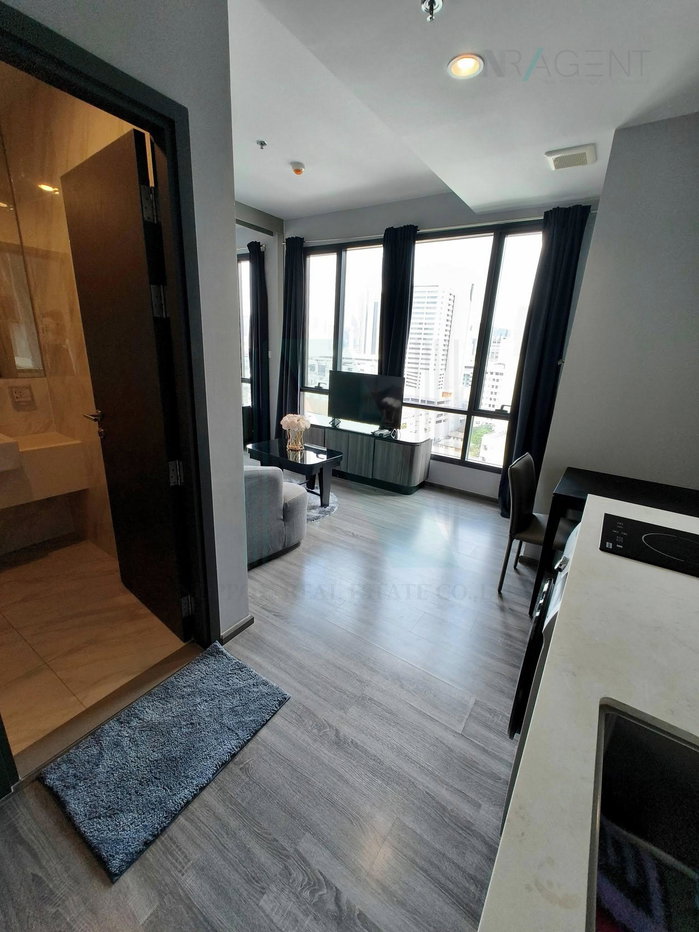 รูป 📌 ให้เช่าคอนโด ไอดีโอ โมบิ รางน้ำ อาคาร 1 ชั้น 14 1 ห้องนอน ขนาด 35 ตรม ใกล้ สวนสันติภาพ - รูปที่ 6/8