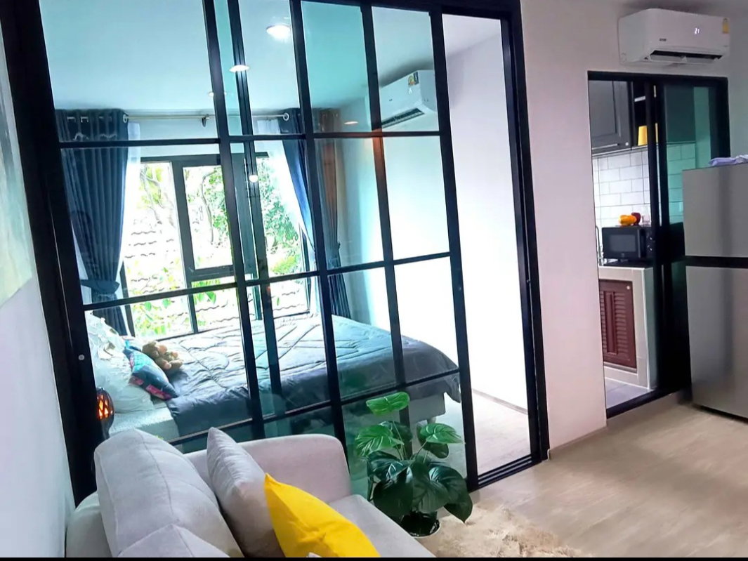 รูป Rye Condo สุขุมวิท 101/1 ห้องพร้อมอยู่ ใกล้ BTS ปุณณวิถี เพียง 11,500 บาท/เดือน มี Shuttle Bus + เครื่องซักผ้า - รูปที่ 10/17