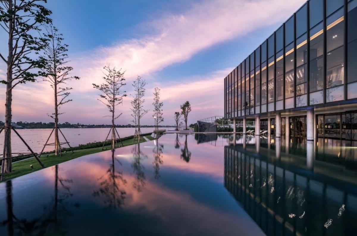 รูป S15 ให้เช่าคอนโด The Politan Aqua (เดอะ โพลิแทน อควา)วิวแม่น้ำ เกาะเกร็ดสวยมาก ห้องสวย เฟอร์ครบ รวมส่วนกลาง  - รูปที่ 8/9