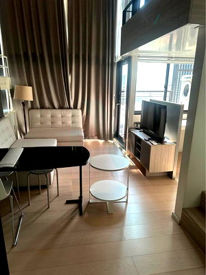 คอนโดให้เช่า : 🚩 ให้เช่าคอนโด ชีวาทัย เรสซิเดนซ์ อโศก อาคาร 1 ชั้น 12 Duplex ขนาด 45 ตรม ใกล้ ตลาดอยู่เจริญ