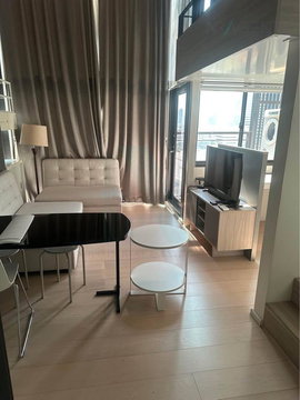 🚩 For Rent Condo CHEWATHAI RESIDENCE ASOKE Building 1, Floor 12,Duplex, Room size 45 sqm